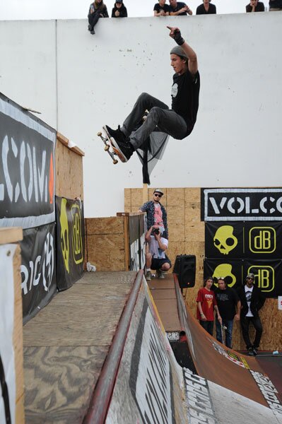 David Loy won Best Trick for coming in from this