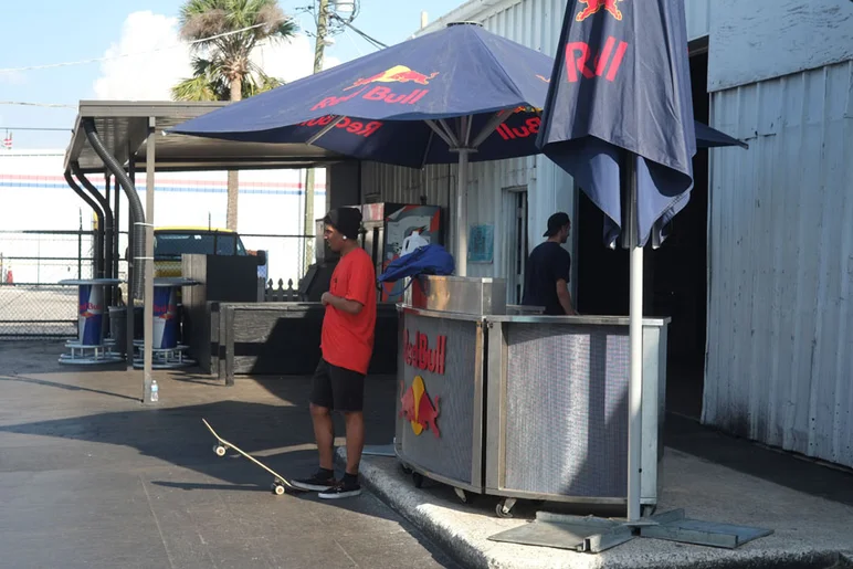 You and I will be reaching over the Red Bull bar for free drinks on Friday night during the Legendary Vert Session.<!-- Tampa Pro 2013 Calm Before the Storm -->