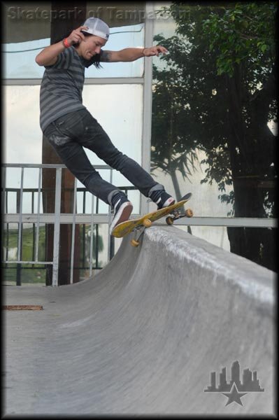Lehman got the hurricane frontside