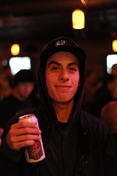 Abdias trucked it here cross country with TM