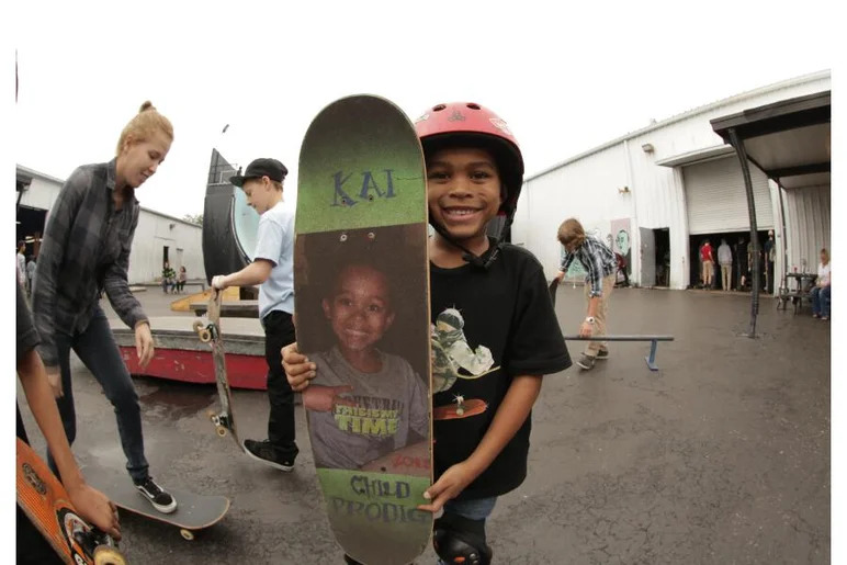 <!-- 2013harvestJam -->

Child Prodigy Kai Brookins has the sick grip tape.