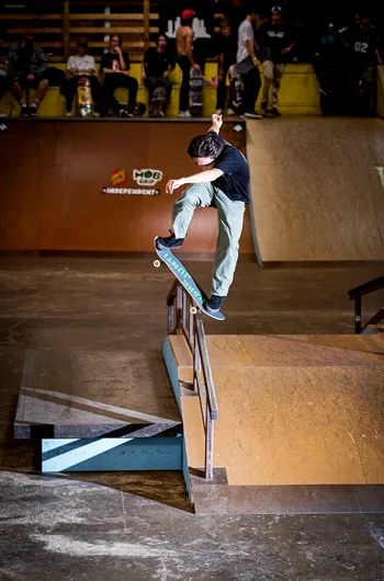 <!--am19lcophotos-->

Gage Boyle no stranger to the game, but gets in early to make sure everything’s still in working order with this Gap Noseblunt.


