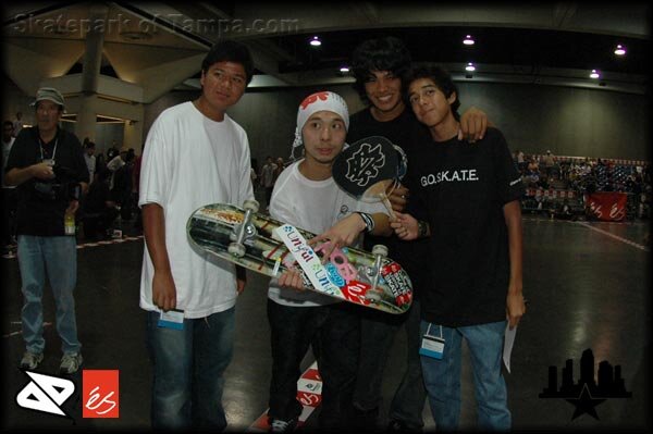 eS Game of SKATE 2005 Am Finals - Tetsuya