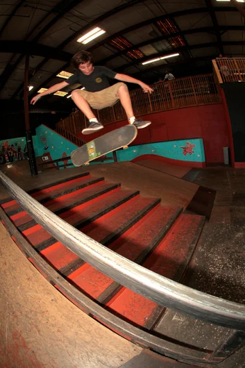 <!--sr16-->

Jack Mcmahon was dialing down these kickflips all day during practice. Once it came time for his run he landed it first try.