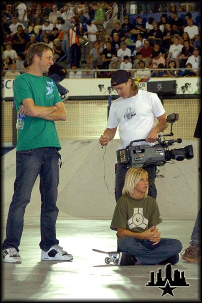 Tony Hawk and Riley Hawk