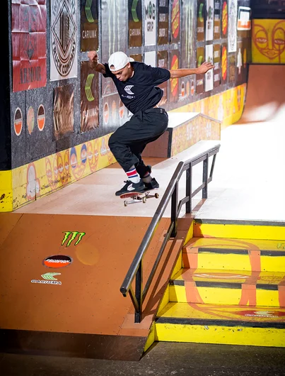 Golden Ticket winner with a straight shot to the finals, Lucas Rabelo.
<!--sundaytampapro2021-->