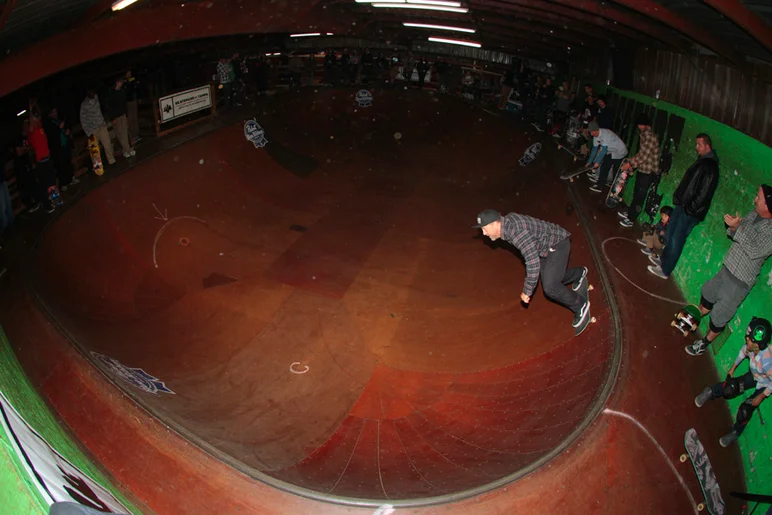 <!--ombj15-->

The contest was in its last heats and the bowl was getting ripped up.