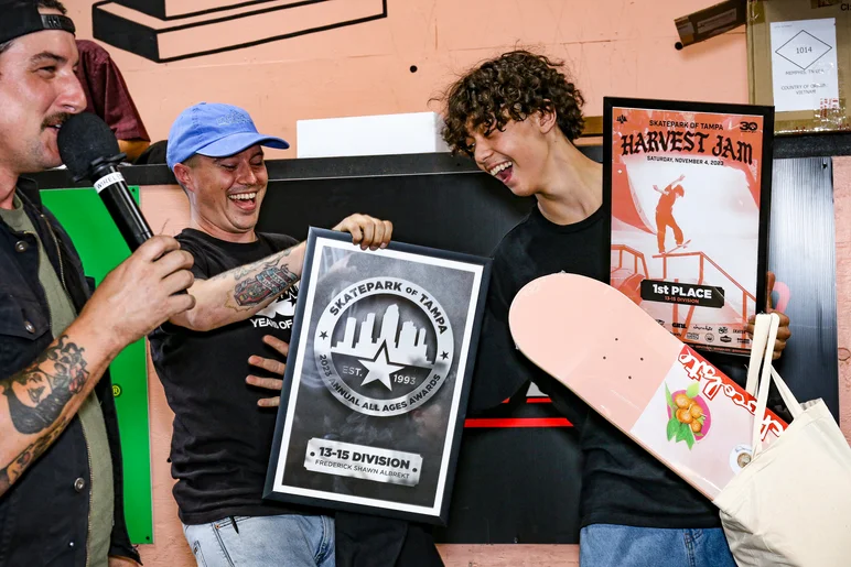 How many awards can we give this guy? Frederik with 13-15 SOTY and a win in the 13-15 Division for the day!

<!--harvestjam2023-->