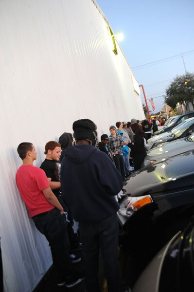 Everyone should have backed their cars in