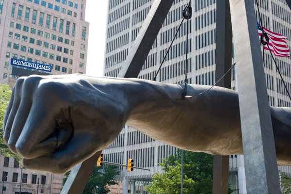 Welcome to Detroit, knuckle pounds, bruh