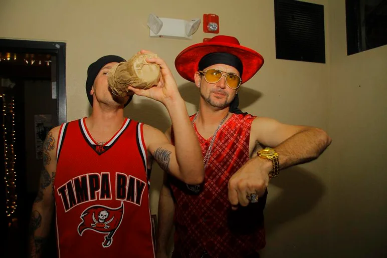 <!-- ghettoxmasthirteen -->

Casey Wayne and Brian Schaefer knew it was time to turn up!