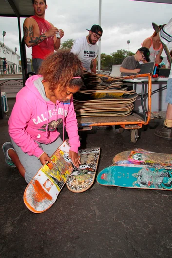 <!--b4bday15-->
We even had a sticker station for the B4B and SPoT stickers.