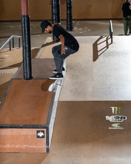 Maurio can kickflip into any trick he wants - as seen on this kickflip front 50.

<!--tampapro22fridaypractice-->