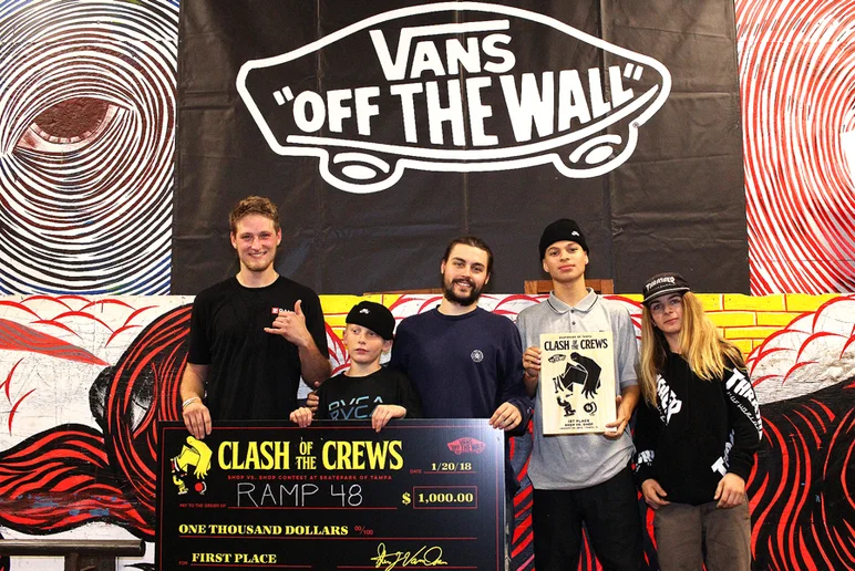 <!--cotc18photos-->

Congratulations to entire Ramp 48 crew for totally destroying the course and taking home 1st Place in the 2018 Clash of the Crews contest here at SPoT! Are you guys going to be ready to defend your title next year?!