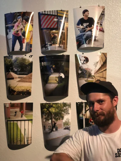 <!--veervidphotos-->
Tom McKessy is part of the FSEC (Former SPoT Employee Club) and spent a few hours helping to make sure these prints weren't crooked.