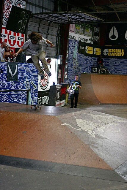 Body was trying 360 hippie jumps over the pyramid