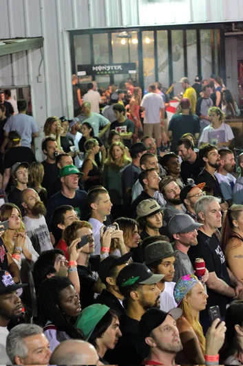 <!--pro15satnight-->
Can you spot yourself watching the madness?