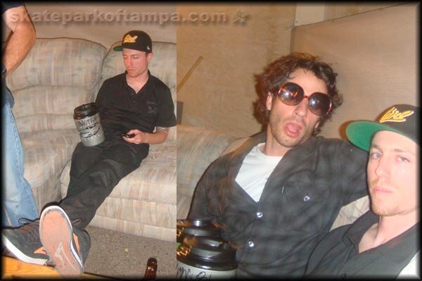 Mike Carroll and Sam Smyth