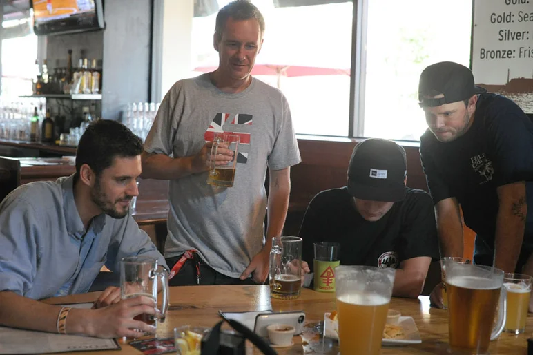 All my homies are trying to go digital, too.  Colin Clark, Don Brown, Casey Wayne, and Chris Kelly are all virtually in attendance.<!-- Vans Pool Party 2013 -->