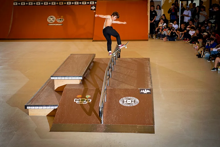 <!--daja18finals-->

Kaede Terauchi goes the distance on a Front Blunt and then stomps it down with conviction.
