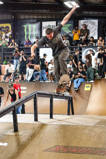 Jonas Carlsson was trying to Fakie Flip out of this!


<!--tampaam2023indybesttrick-->