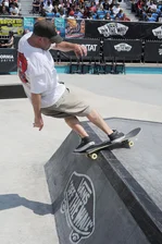 Derek Rinaldi skated