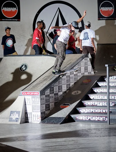 <!--dacm16fri-->

Independent Best Trick was completely insane.  Danny Gordon did a Backside Tailslide Hang Ten Bigspin Out and didn’t even make top 3.