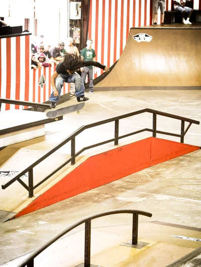 Myles Booker in the Clash of the Crews Finals