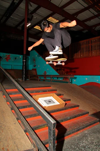 <!--vans50th-->

Uncle Sam textbook Heelflip.