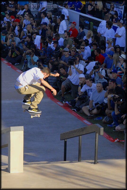 Pete Eldridge perfected his switch heel snap