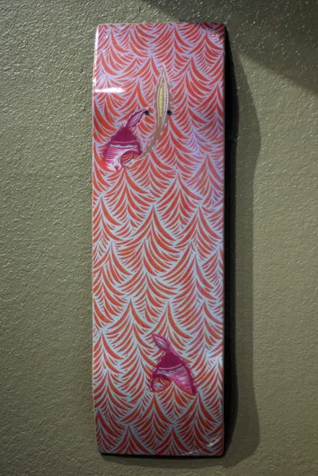 <!--pro17thursnight-->

Check out this Thomas Campbell custom deck on display. You can see more of Thomas's work at the Element Pro Party tonight, starting at 6pm.