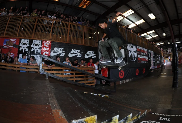 <!--finalspro14-->

Kevin Romar makes nollie backside heels look really easy.
