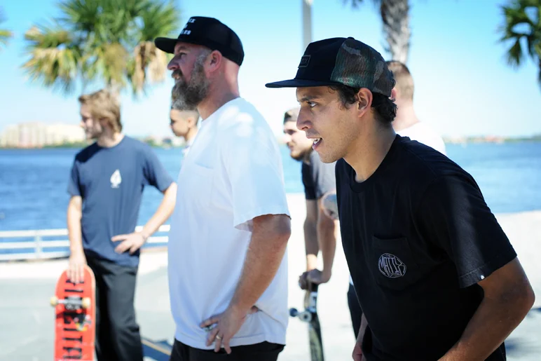 <!--hj2014-->

A few SPoT team riders and employees rolled down to Bradenton park on Saturday for a session with Matix team riders Zack Wallin and Turkey Stopnik, accompanied by TM Gabe Morford and Daran Godfrey from Matix as well.