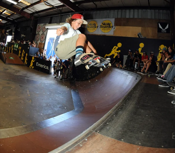 <!-- backtoschoolbash2013 -->

Hal Scarborough has a phenomenal frontside ollie that took him to 6th place in the 9-12 division.