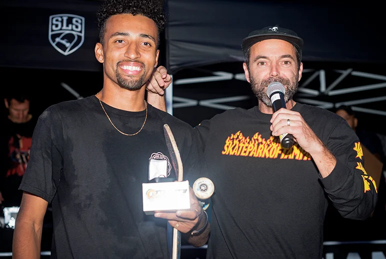 <!--danyc16finals-->

Leave it to the dude to that jumps down the Double-Set in his run to take home the Bronson Speed Killer Award.
