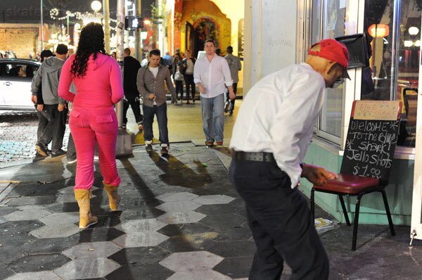 More of the grime on the streets of Ybor City