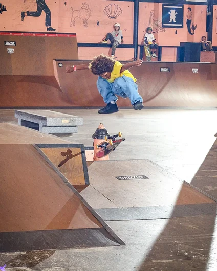 Jax Effs came to town and brought varial heel flips with him. What's good Jax!

<!--backtoschoolbash23-->