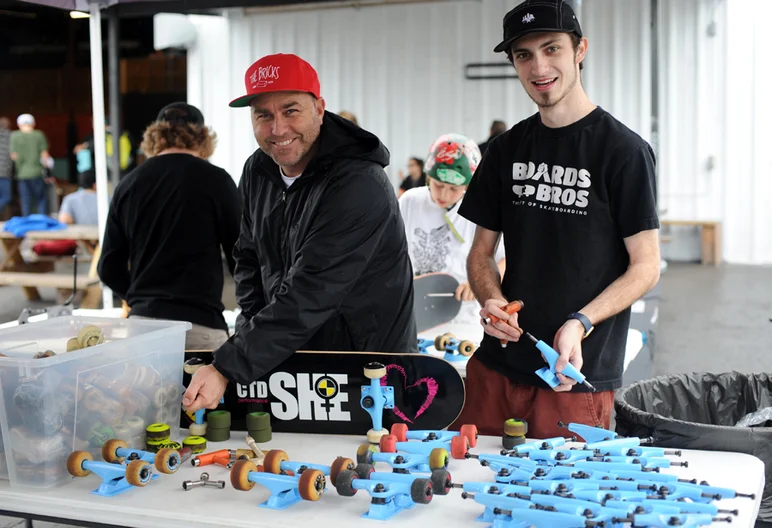 <!--vday16-->
Boards for Bros is something you should certainly be aware of. We collect and refurbish old skateboards to give to youth who can’t afford their own. Visit <a href=