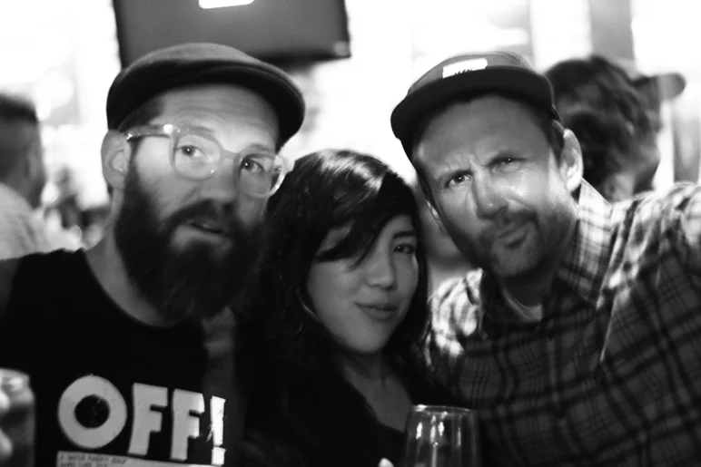 <!--sunnightpro15-->

Brian Schaefer and Street League fam, Shawn Seward.
