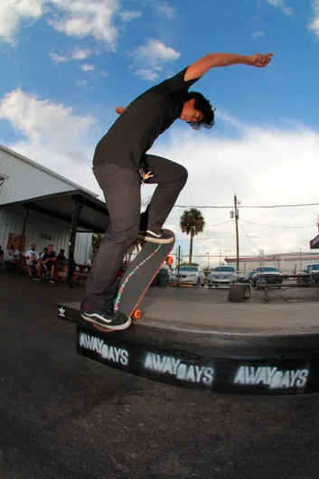 <!--awaydaysphotos-->
Uncle Sam FS Blunt to Switch BS 5-0!