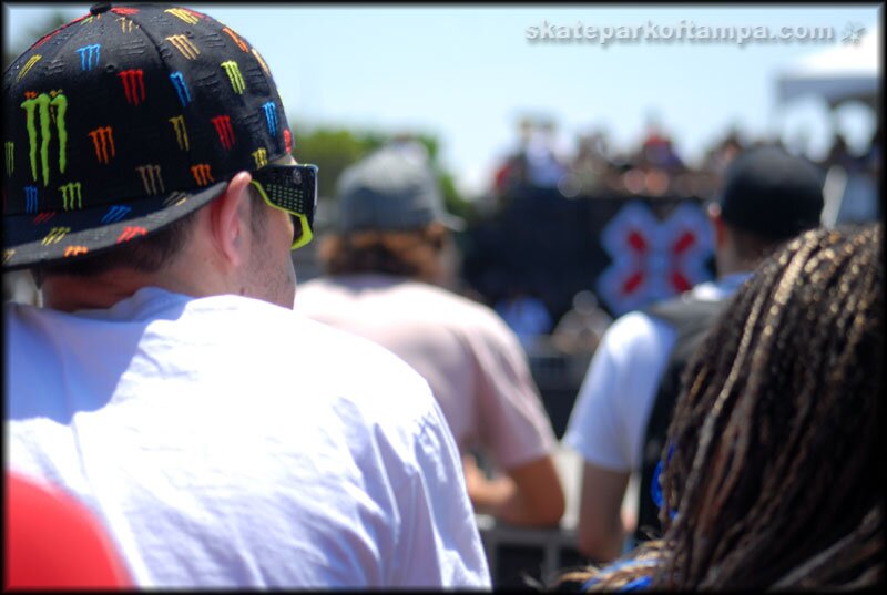 True fans of skateboarding at the XGames