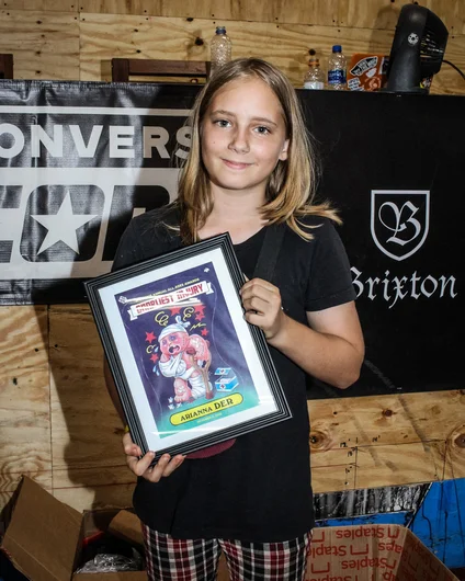 <!--hj19photos-->

“Gnarliest Injury” goes to Arianna Der, without question. She broke her femur earlier this year...damn!