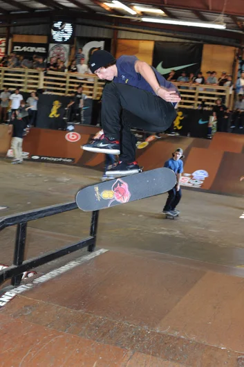 Brendon Villanueva ripped and ended up in 22nd in the Semi-Finals, a nice move up after getting 33rd last year and missing the cut.<!-- Tampa Am 2012 Photos -->