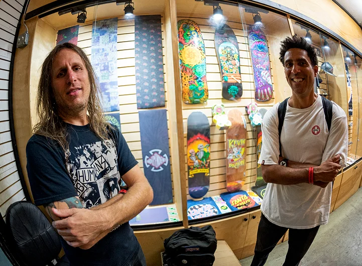 <!--am19practice-->

Due to his Punk Rock straight edge status Dave Malinsky let Vern in.
