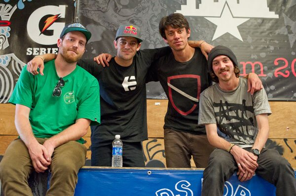 Sam McGuire, Ryan Sheckler, Cairo Foster