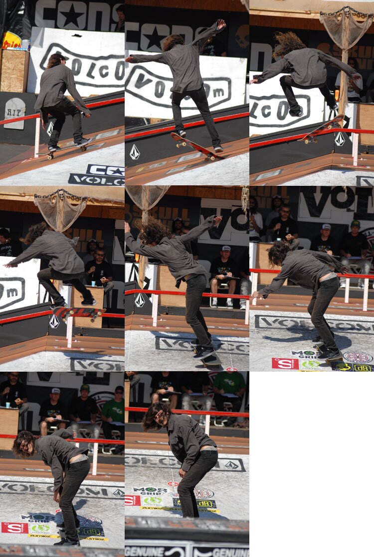 Alex Gourdouros - nollie big spin