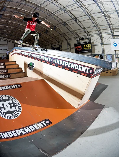 <!--dajapan18-day1-->

They got em huckin’ yung out here, 11 y/o Noseslide performed by Daiki Ikeda.