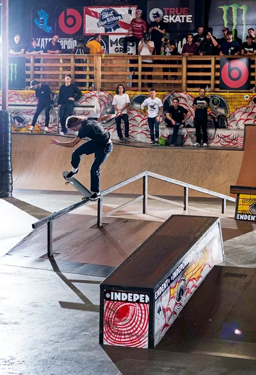 <!--pro18-sat-->

A is for Axel and frame is for his Noseblunt.
