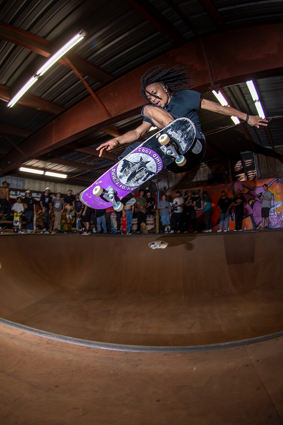 Myles Booker floating for team SPoT 