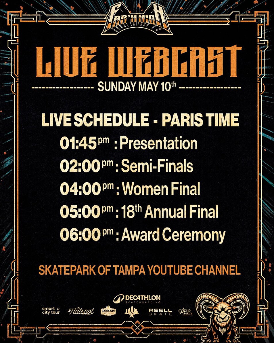 Far'N High Live Webcast Schedule